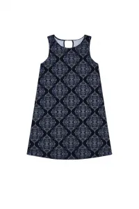 Marisse Summer Dress With Straps L-Su-3741 Navy
