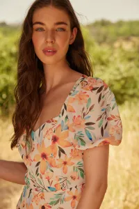 Dámske šaty Trendyol Floral