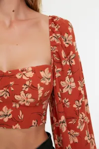 Dámsky Crop Top Trendyol Floral