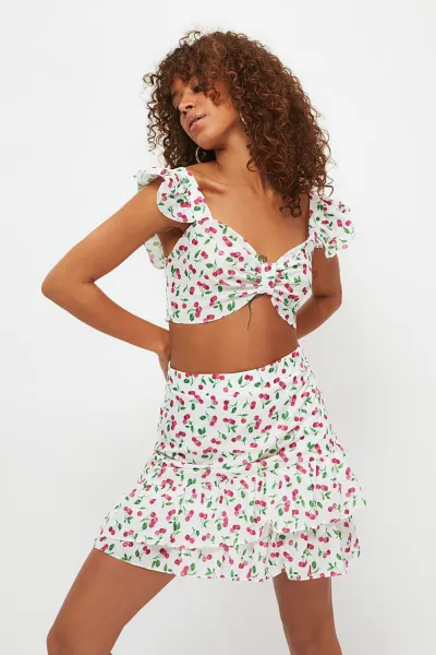 Dámsky komplet Trendyol Floral patterned