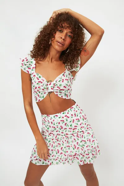 Dámsky komplet Trendyol Floral patterned