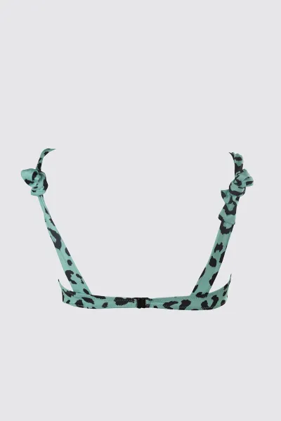 Bikiny vrchný diel Trendyol Leopard Print