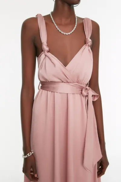 Dámske oblečenie Trendyol TPRSS19BB0283/Dried rose