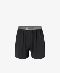Pánske klasické boxerky s gombíkmi ATLANTIC - tmavošedé