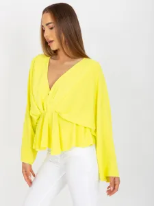 Blouse-DHJ-BZ-11979.67-yellow