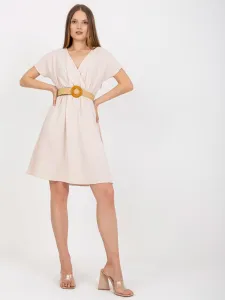Dress-CA-SK-6308.55-light beige