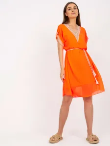 Dress-DHJ-SK-1508.12-fluo orange