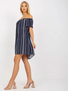 Dress-D73771M30145I-navy blue