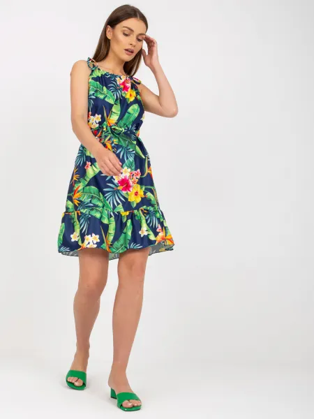 Dress-WN-SK-0806-1.63P-navy blue