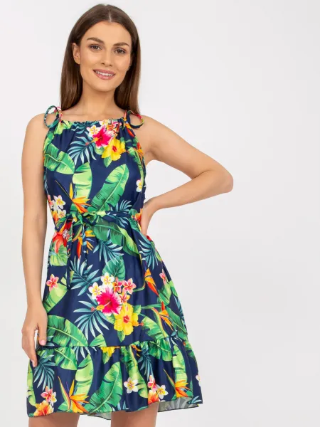 Dress-WN-SK-0806-1.63P-navy blue