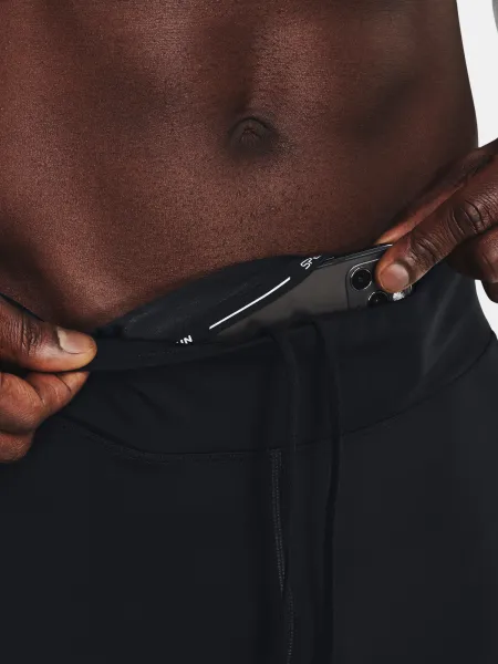 Čierne pánske legíny Under Armour UA SPEEDPOCKET TIGHT