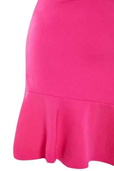 Trendyol Dark Fuchsia detailné večerné šaty