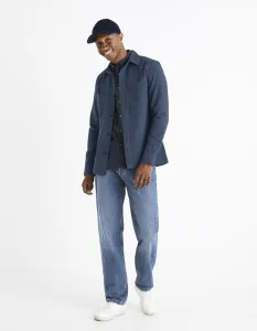 Celio Shirt twill regular Carobone - Mens