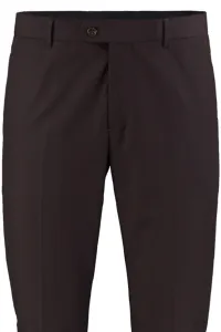 Trendyol hnedé pánske slim fit nohavice na žehlenie