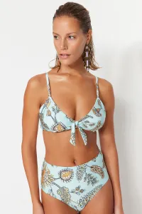 Trendyol Bikini Top - Multi-color - Floral