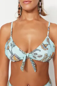 Trendyol Bikini Top - Multi-color - Floral