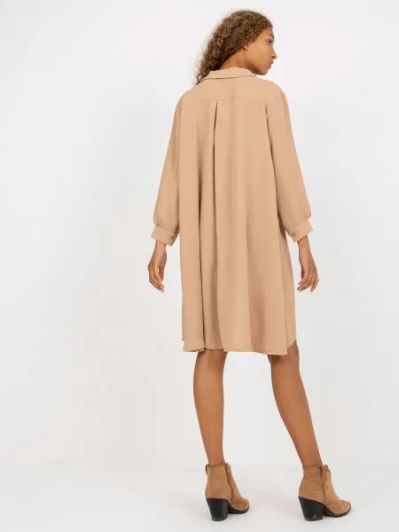 Dress-DHJ-SK-15092.57P-dark beige