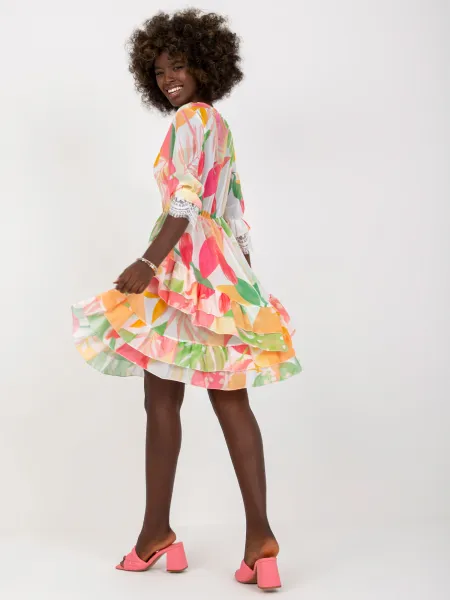 Dress-DHJ-SK-0997-1.33X-White-Pink
