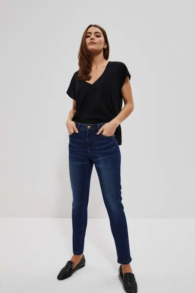 Marisse Push-Up Jeans L-Je-3720 Navy