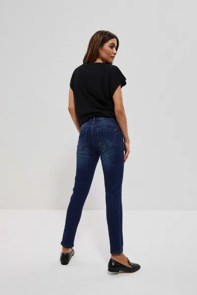 Marisse Push-Up Jeans L-Je-3720 Navy