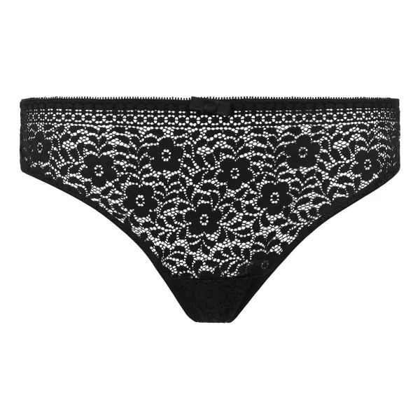 DIM SUBLIM BRIEF - Dámske krajkové nohavičky - čierna