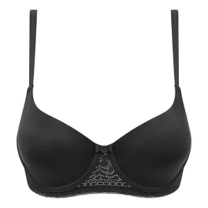 DIM SUBLIM PADDED BRA - Dámska čipková podprsenka - čierna
