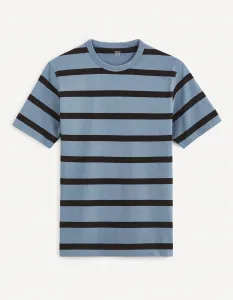 Celio Striped T-Shirt Beboxar - Men's