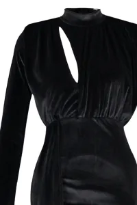 Dámske šaty Trendyol Velvet
