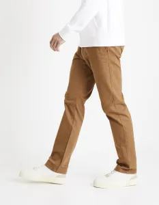 Celio nohavice chino rovné twill Tohenri - Muži
