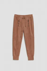 Tepláky s vreckami na zips