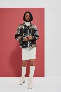 Svetrové šaty Marisse Off White
