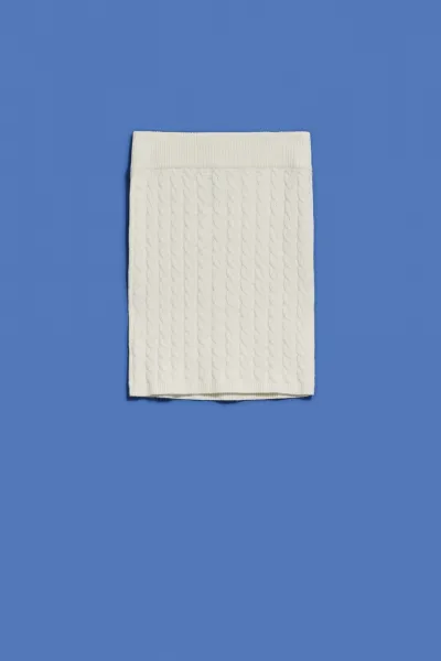 Svetrové šaty Marisse Off White