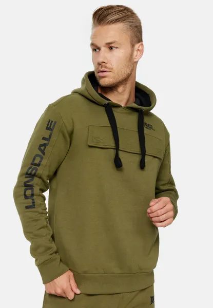 Pánska mikina Lonsdale Khaki