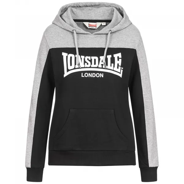 Pánska tepláková súprava Lonsdale 117204-Black/Grey