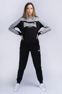 Pánska tepláková súprava Lonsdale 117204-Black/Grey