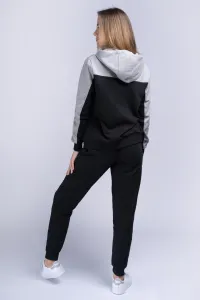 Pánska tepláková súprava Lonsdale 117204-Black/Grey
