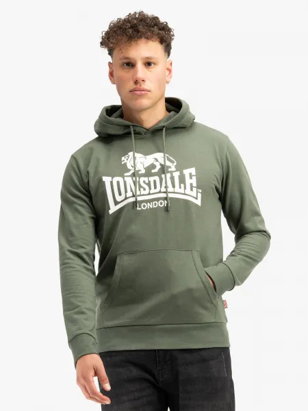 Pánska mikina Lonsdale 117033-Green/White