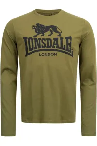 Pánske tričko Lonsdale 115087-Black/Olive