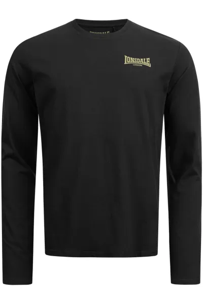 Pánske tričko Lonsdale 115087-Black/Olive