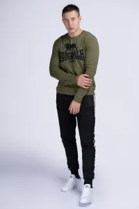Pánske tričko Lonsdale 115087-Black/Olive