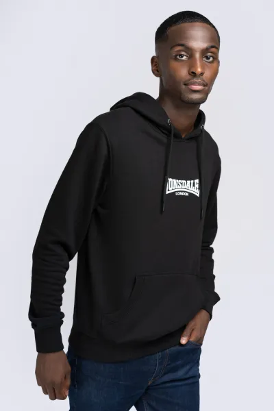 Pánska mikina Lonsdale 117026-Black