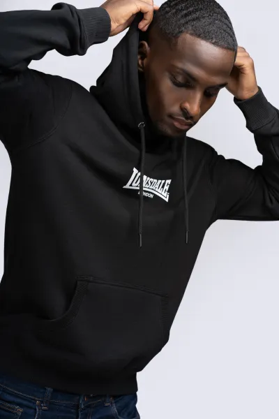 Pánska mikina Lonsdale 117026-Black