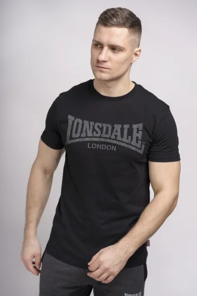 Pánske tričko Lonsdale 111132-Black