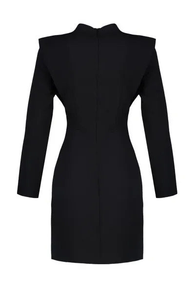 Dámske šaty Trendyol High Collar