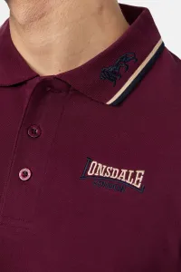 Pánske tričko s golierom Lonsdale Slim Fit