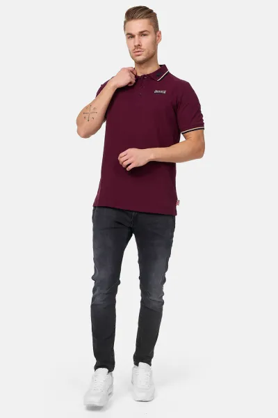 Pánske tričko s golierom Lonsdale Slim Fit