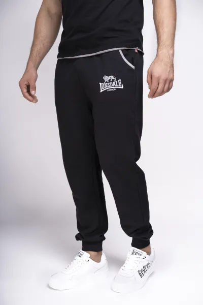 Pánske tepláky Lonsdale 110723-Black