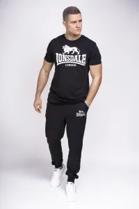 Pánske tepláky Lonsdale 110723-Black