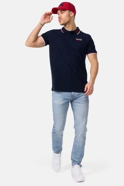 Pánske tričko s golierom Lonsdale Slim Fit