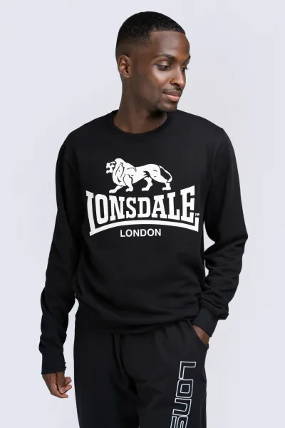 Pánske tričko Lonsdale 113374-Black
